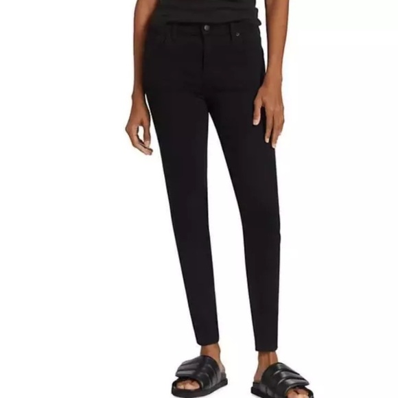pistola Denim - Pistola Black Mid-Rise 10" Skinny Jeans Size 28 Style P6632BEM-MID Revolve